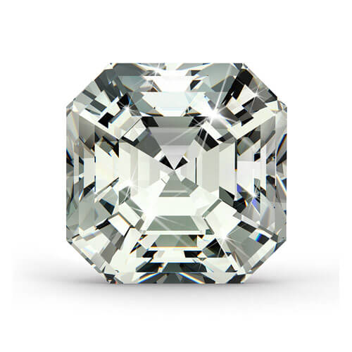 Lab Grown IGI 0.25ct VVS1 D Asscher Diamant LG749530739