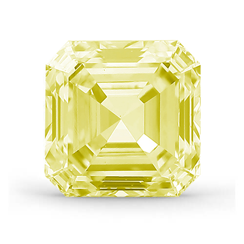 Lab Grown IGI 1.01ct VS2 FANCY Square emerald Diamant LG620431387