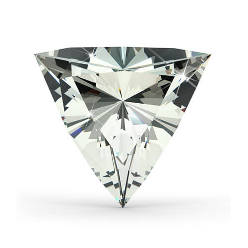 NONE 0.43ct VS2 FANCY Trilliant Diamant 9F31CB807B