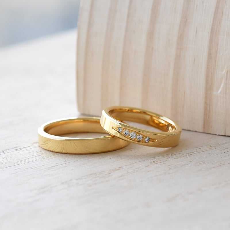 Trauringe aus Gold 61461