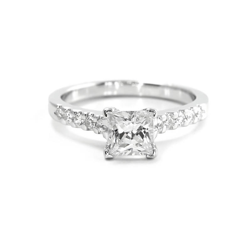 Goldring mit Diamanten 5112