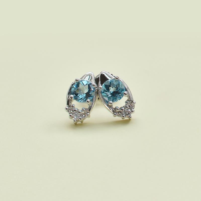 Ohrringe aus Silber mit Topas 11963