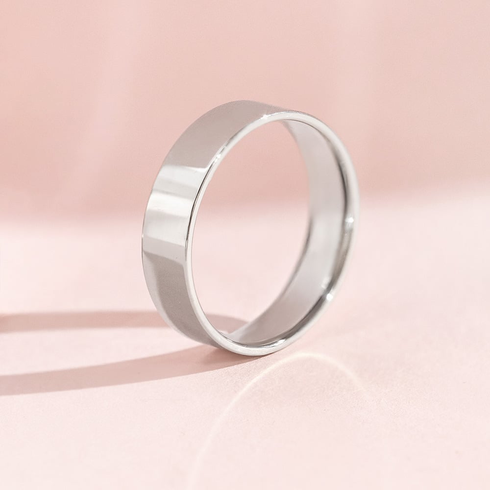 Flache Eheringe aus Gold Ilah 157073