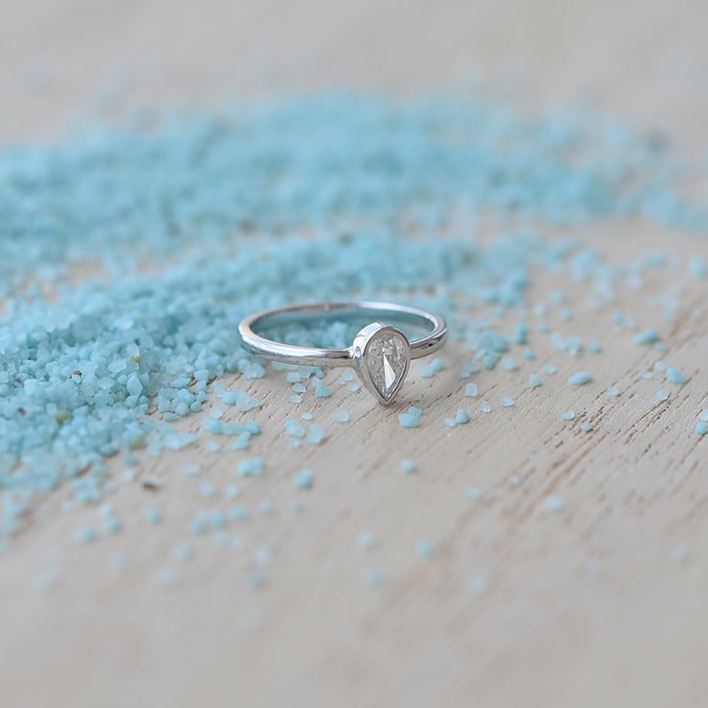 Goldring mit Diamant 62673