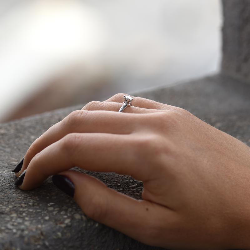 Verlobungsring mit 0,39 ct GIA-zertifiziertem Diamanten Tila 62793