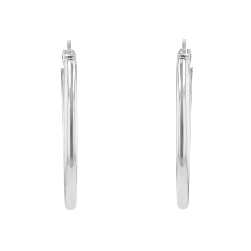 Silberne Ringohrringe Ingmar 94794