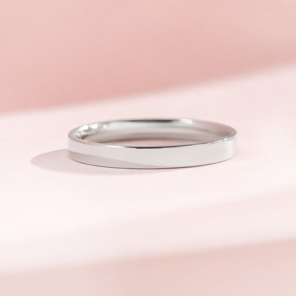 Flache Eheringe aus Gold Ilah 157075