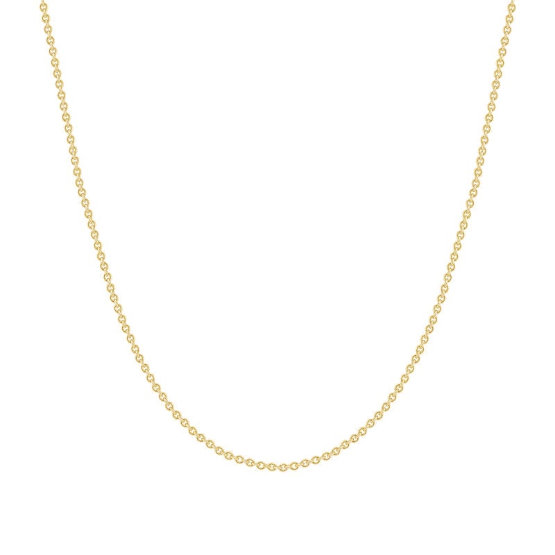 Ankerkette 36 cm aus 14k Gold