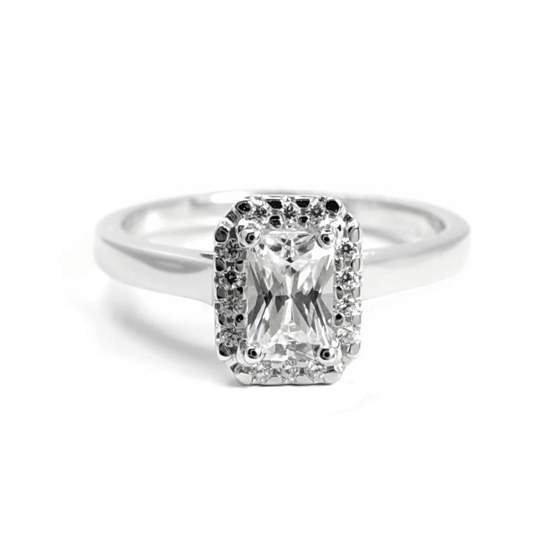 Diamantring aus Gold 4996