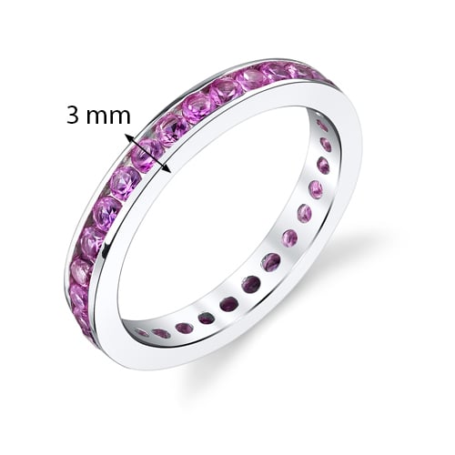 Saphir Memoire-Ring aus Silber Urian 22517