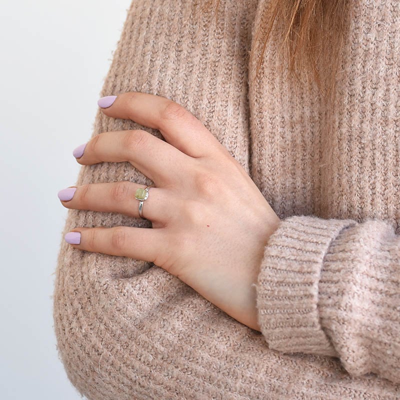 Ring aus Gold mit gelbem Rohdiamanten Gianni 78197