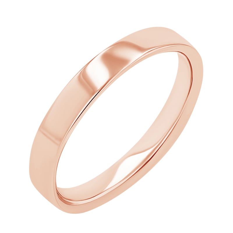 Flache Eheringe aus Gold Ilah 113539