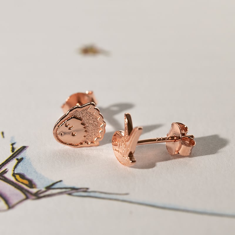 Silberne Ohrstecker Der Kleine Prinz und der Fuchs 138049