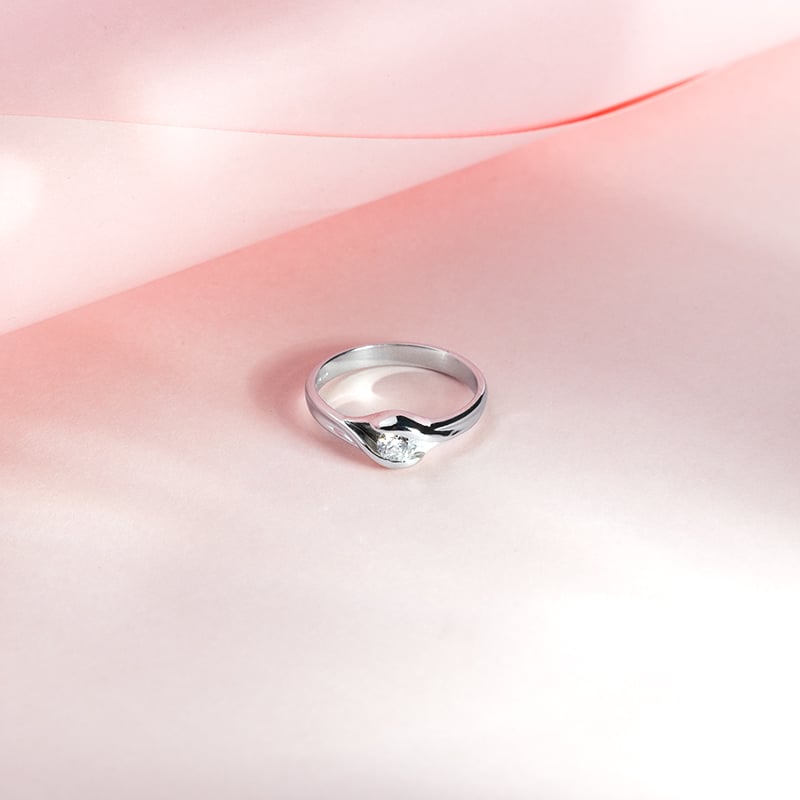 Verlobungsring mit Lab Grown Diamanten Aliena 150429