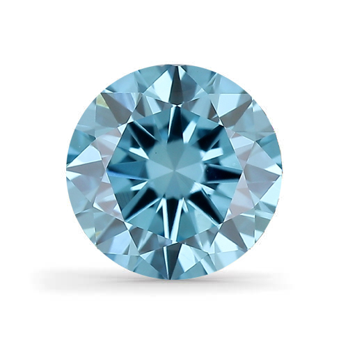 Lab Grown IGI 0.26ct VS1 Fancy Vivid Blue Rund Diamant LG569312616