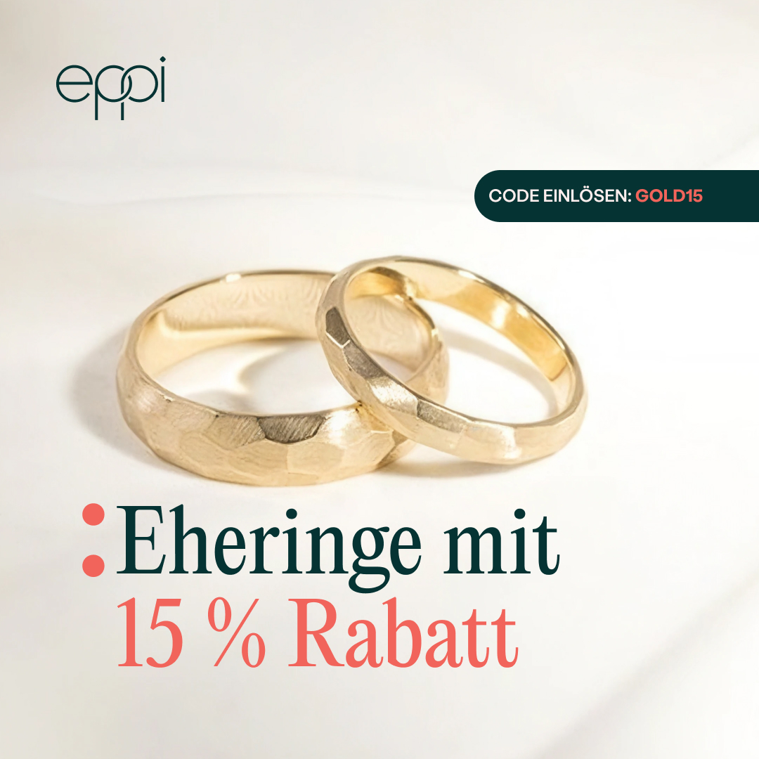 Eheringe mit 15 % Rabatt