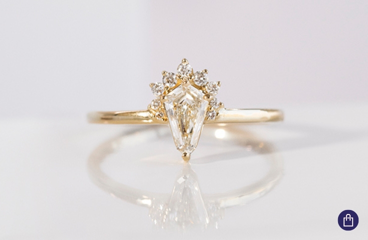 Verlobungsring mit einem zertifizierten Lab Grown Diamanten
