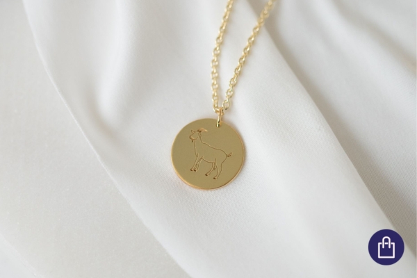 Schmuck im Zeichen der Ziege
