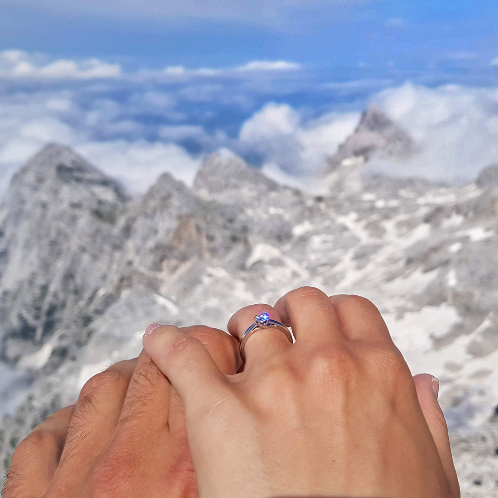 Verlobung in den Bergen