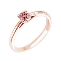 Verlobungsring mit einem zertifizierten fancy rosa Lab Grown Diamanten Katya