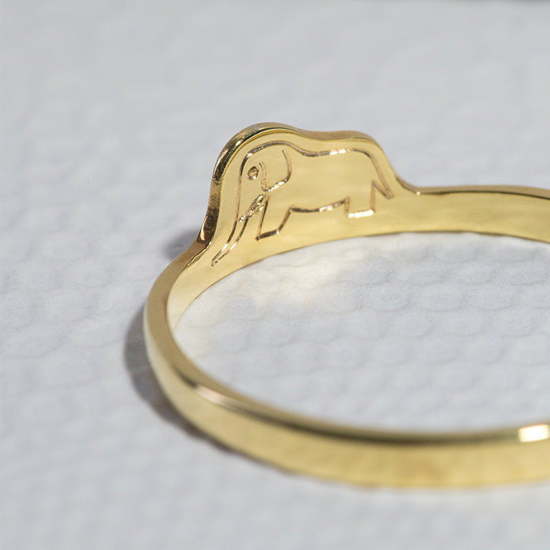 Ring mit einem versteckten Elefanten Der Kleine Prinz 122910