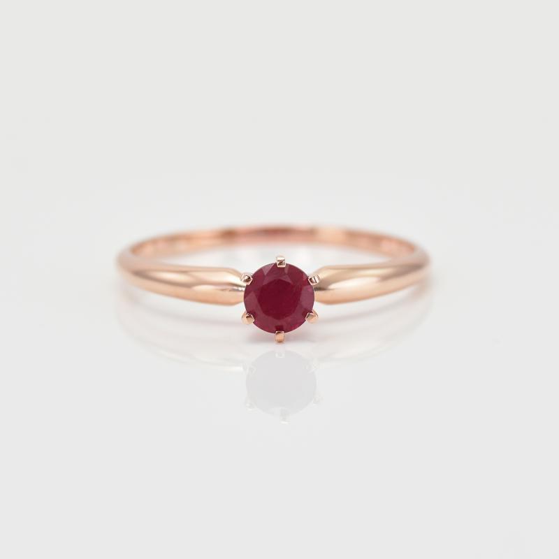 Rubin Rosegold Ring 15220