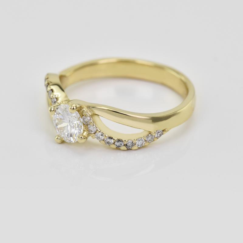 Wunderbarer Gelbgold Ring 19000