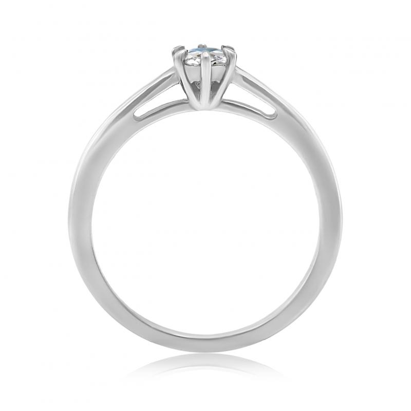 Verlobungsring mit Diamant im Rundschliff Rima 21830