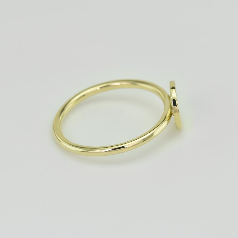 Goldener minimalistischer Ring 22300
