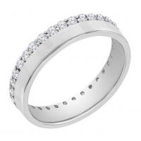 Goldener Eternity-Ring mit Lab Grown Diamanten Doron