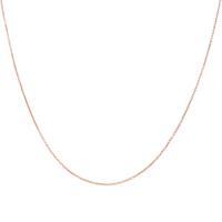 Venezia Halskette 50 cm aus rosé vergoldetem Silber