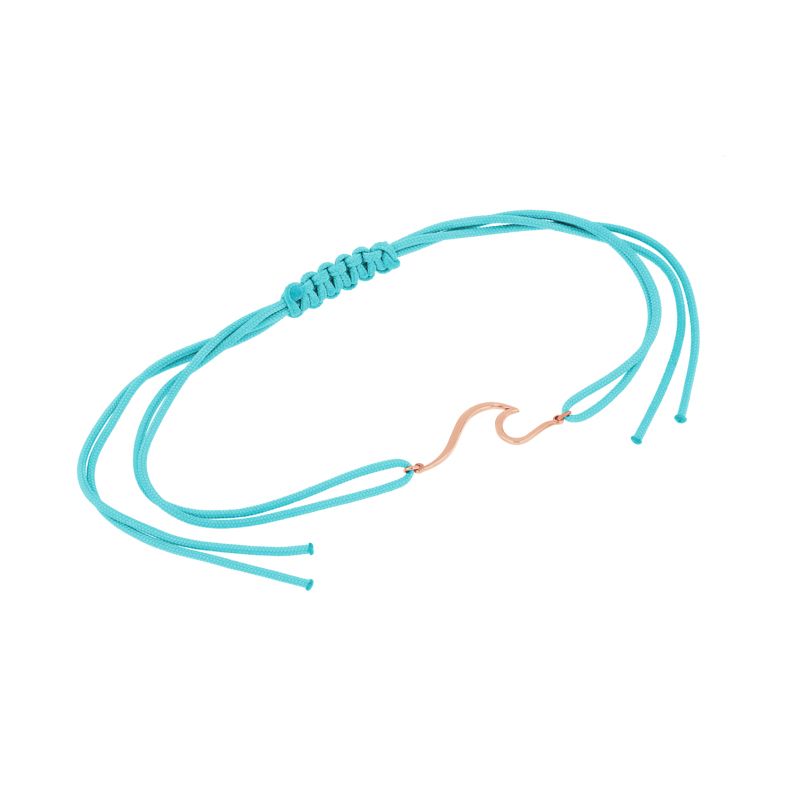 String-Armband aus Silber mit Wellenmotiv Welle 108401
