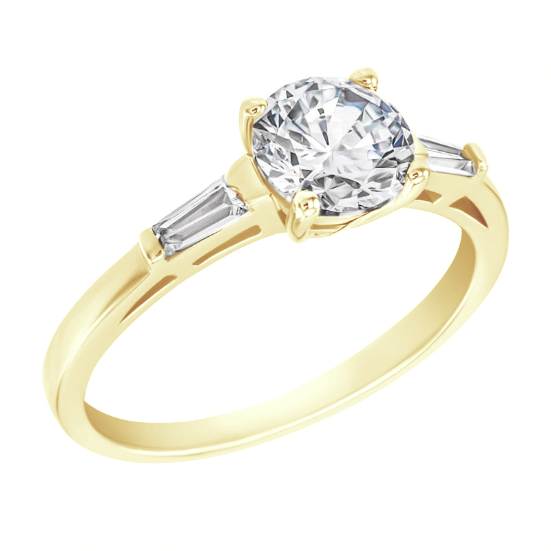 Verlobungsring mit rundem Diamanten Tamsin 117871