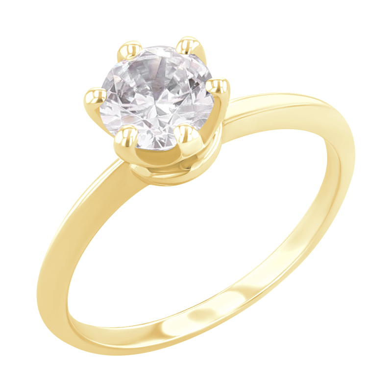 Klassischer Verlobungsring mit Diamant Tila 122051
