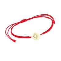 String Armband mit dem Yoga Symbol Sonne und Mond