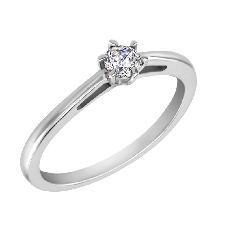 Verlobungsring mit Diamant im Rundschliff Rima 21831