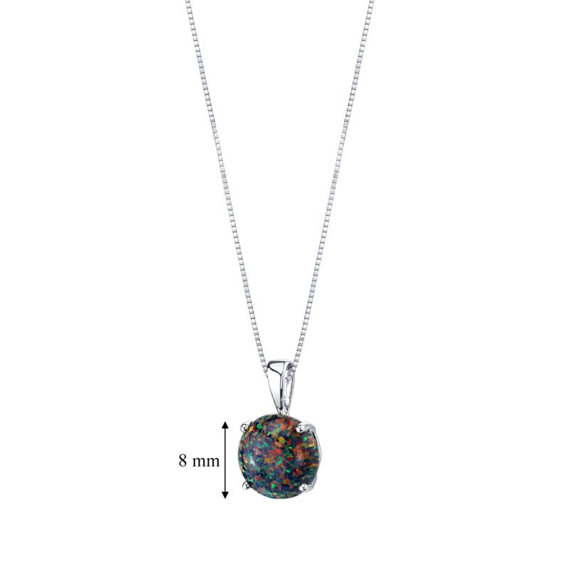 Halskette mit Opal Anhänger 23031