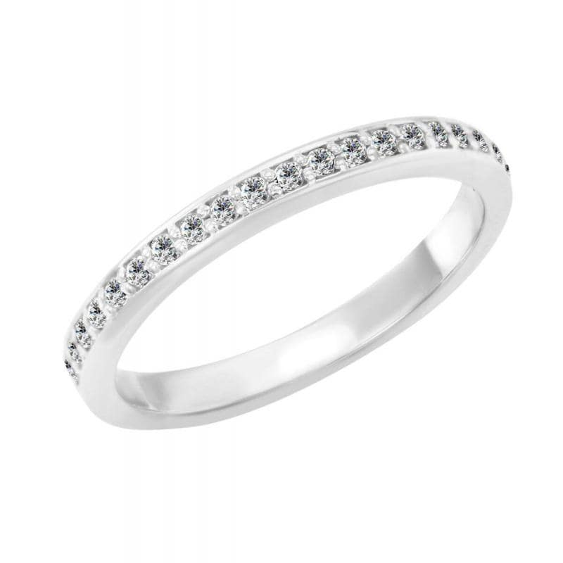 Eternity goldener Ring mit Diamanten 29611