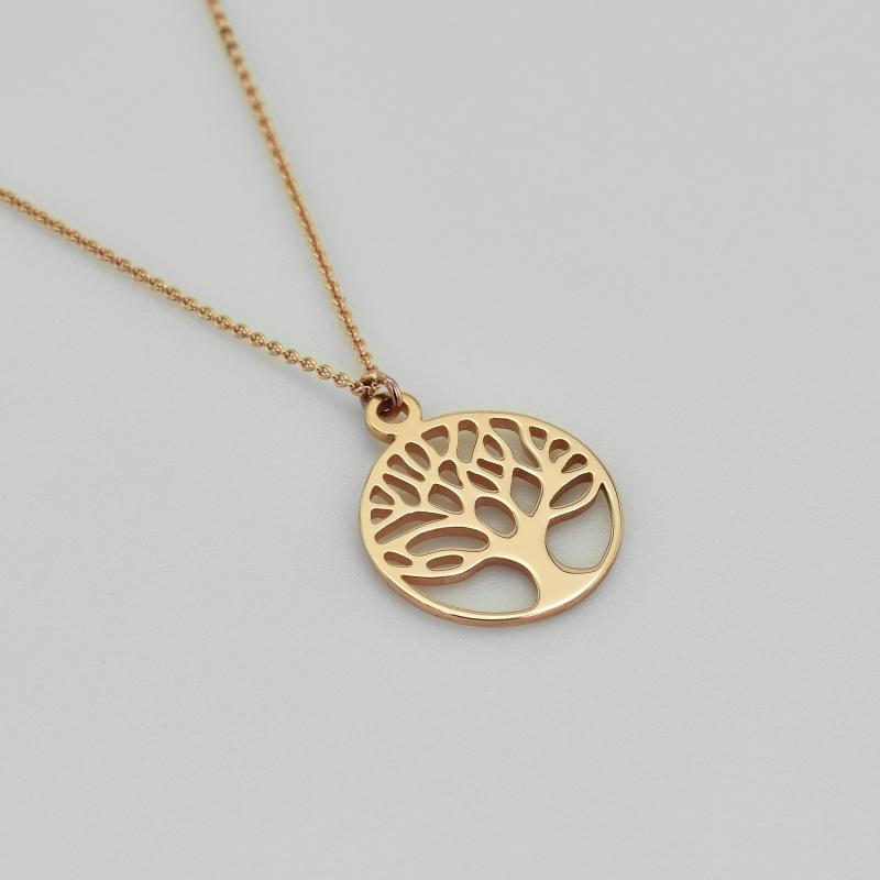 Halskette aus Gold mit Baum des Lebens Zlatten 42341