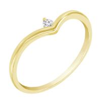 Eleganter Ring mit Diamant Doreen