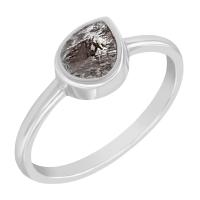 Ring mit Salt and Pepper Diamant Luna
