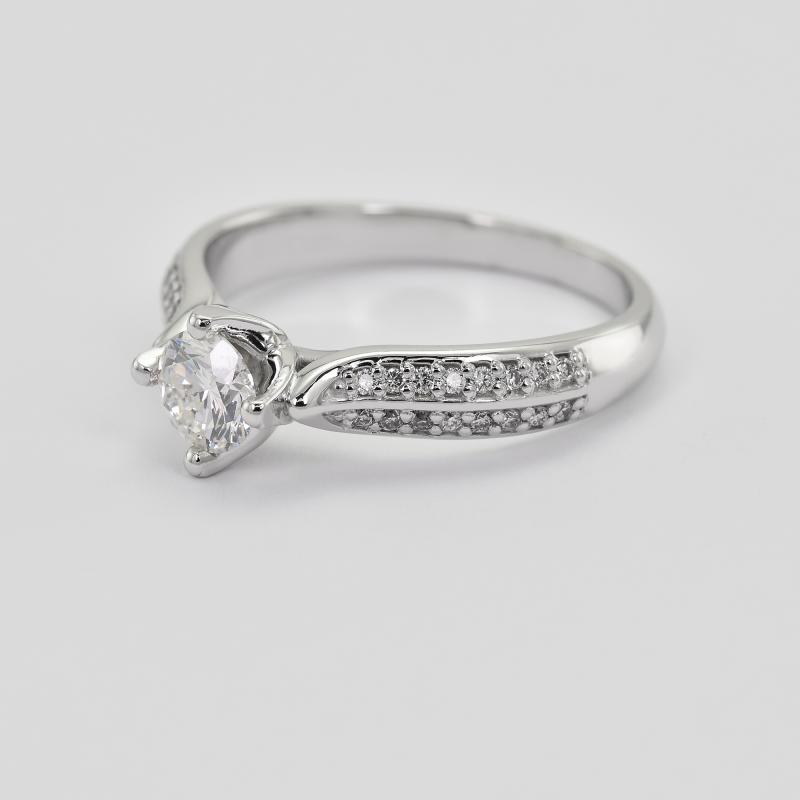 Gold Ring mit Diamanten 10652