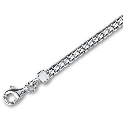 Elegantes Silberarmband mit ovalen Saphiren Clio 23272