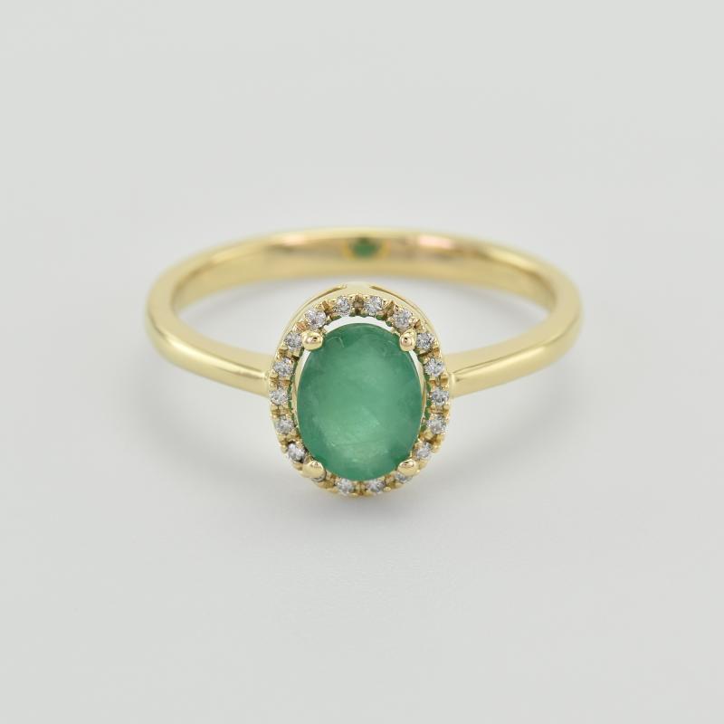Smaragdring mit Diamanten Arya 45352