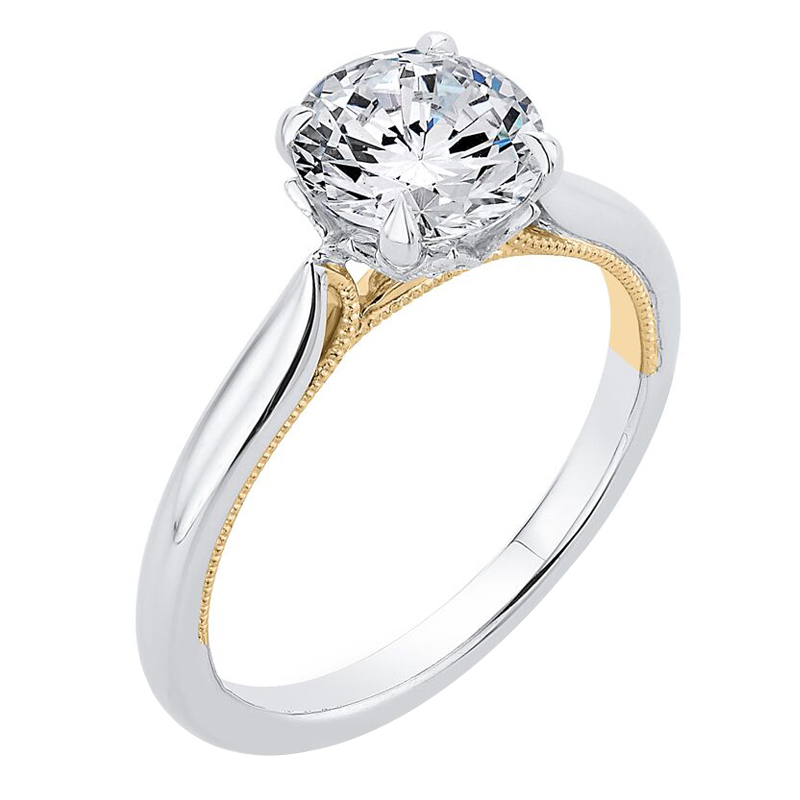 Verlobungsring mit seitlichen Diamanten Libby 46462