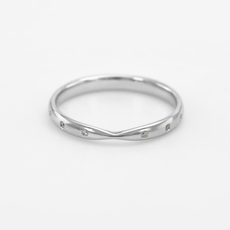 Minimalistischer Eternity-Ring mit 1mm Diamanten Toskani 47022