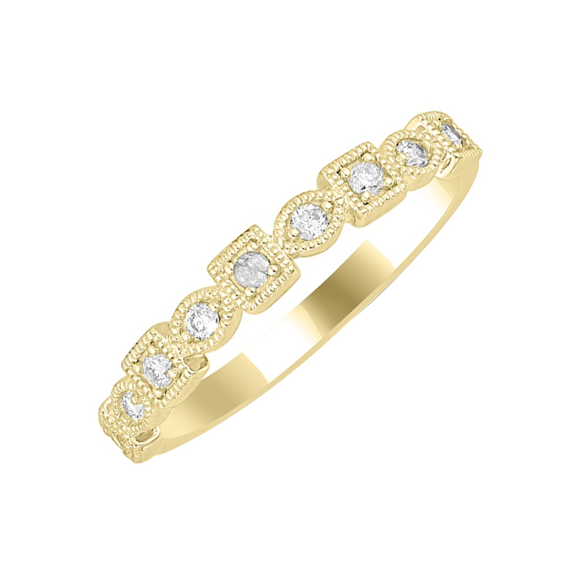 Goldener Eternity-Ring mit Diamanten Sanel 59162