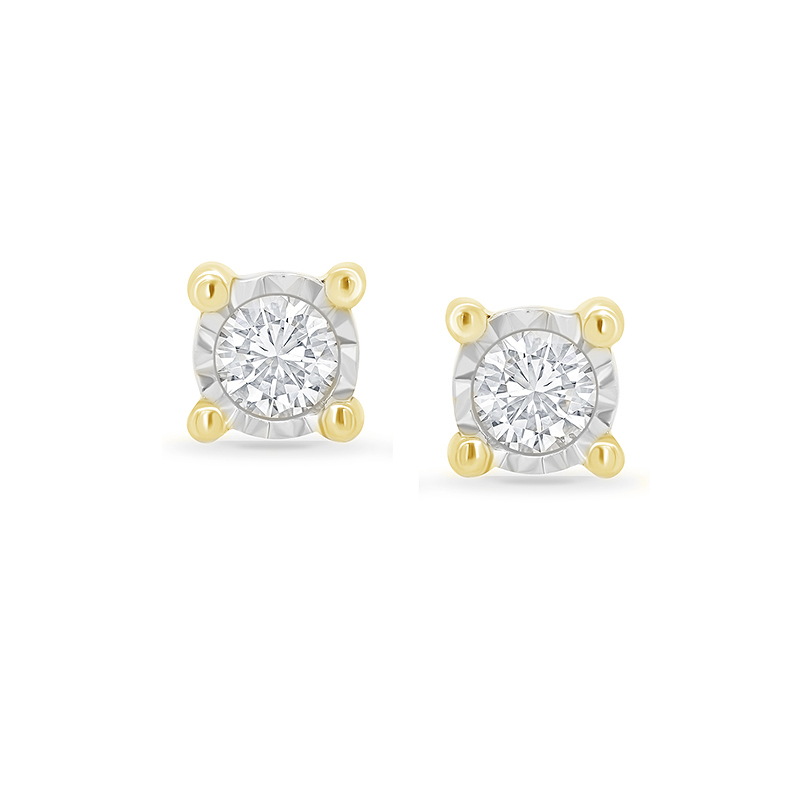 Ohrringe mit Lab Grown Diamanten und Auswahl des Karatgewichts Dommila 75622