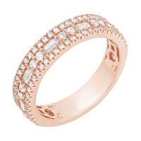 Luxuriöser Half-Eternity-Ring mit Diamanten Irenaeus