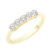 Eleganter Ring mit Lab Grown Diamanten Aisha